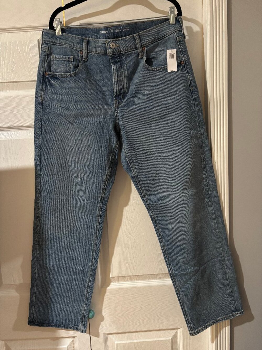 NEW Old Navy Mid-Rise Slouch Jeans Size 10